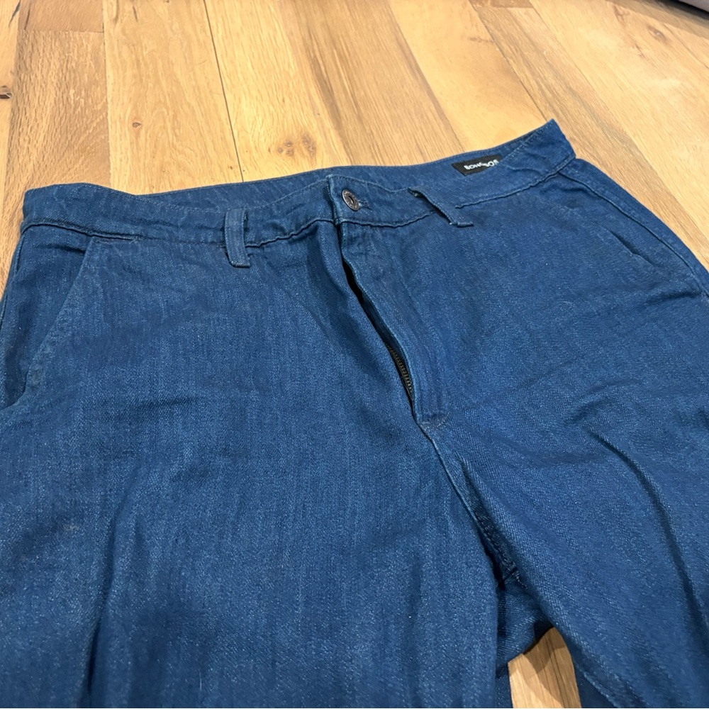 Bonobos dark indigo denim chinos